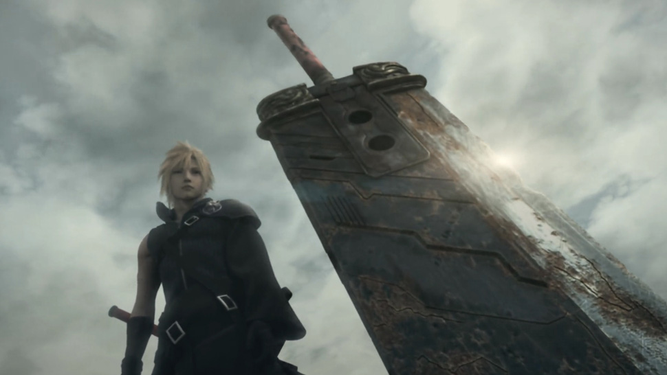 Cloud and Buster Sword